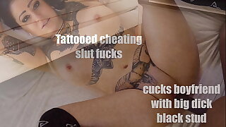 tattooed cheating old bag cucks make obsolete with big detect black timber